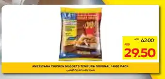 Megamart AMERICANA Chicken Nuggets offer