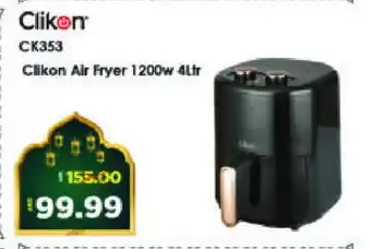 Al Madina Hypermarket CLIKON Air Fryer offer