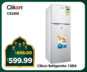 Al Madina Hypermarket CLIKON Refrigerator offer