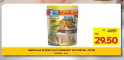 Abu Dhabi Coop AMERICANA Chicken Breast offer