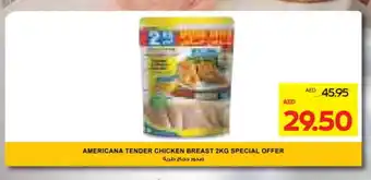 Abu Dhabi Coop AMERICANA Chicken Breast offer