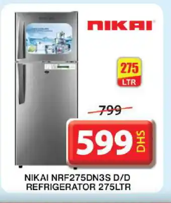 Grand Hyper Market NIKAI Refrigerator offer