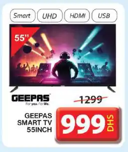 Grand Hyper Market GEEPAS Smart TV offer