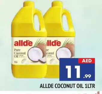 Al Madina ALLDE Coconut Oil offer