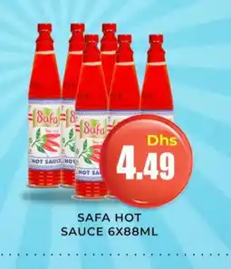 Meena Al Madina Hypermarket SAFA Hot Sauce offer