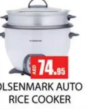 Zain Hypermarket OLSENMARK Rice Cooker offer