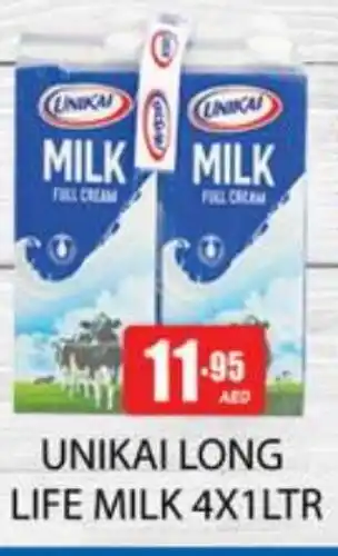 Zain Hypermarket UNIKAI Full Cream Milk offer