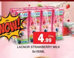 Zain Hypermarket LACNOR Flavoured Milk offer