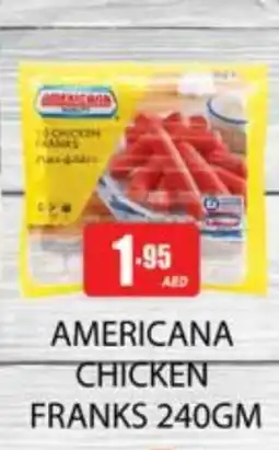 Zain Hypermarket AMERICANA Chicken Franks offer