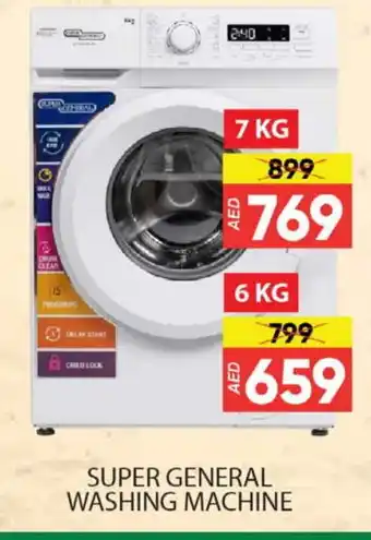 Al Madina SUPER GENERAL Washer / Dryer offer