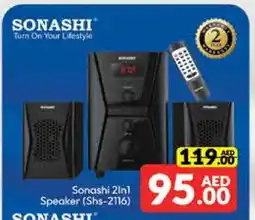 Mango Hypermarket LLC SONASHI Speaker offer