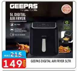 United Hypermarket GEEPAS Air Fryer offer