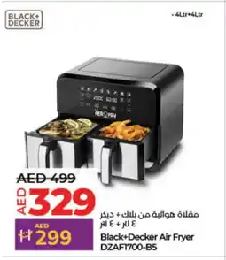 Lulu Hypermarket BLACK+DECKER Air Fryer offer