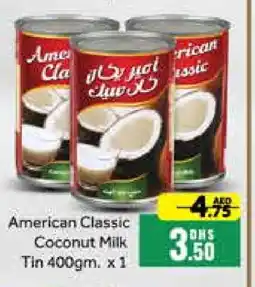 Mango Hypermarket LLC AMERICAN CLASSIC Coconut Milk offer