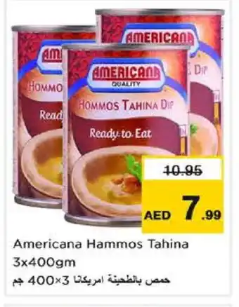 Nesto AMERICANA Tahina & Halawa offer