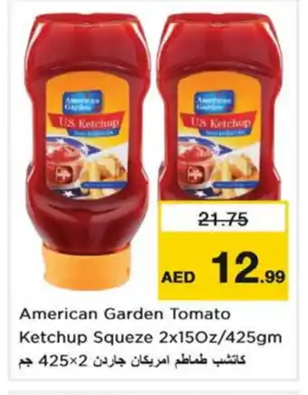 Nesto AMERICAN GARDEN Tomato Ketchup offer