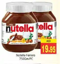 Pasons NUTELLA Chocolate Spread offer