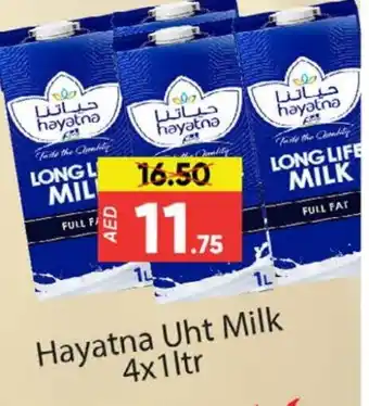 Al Madina HAYATNA Long Life / UHT Milk offer