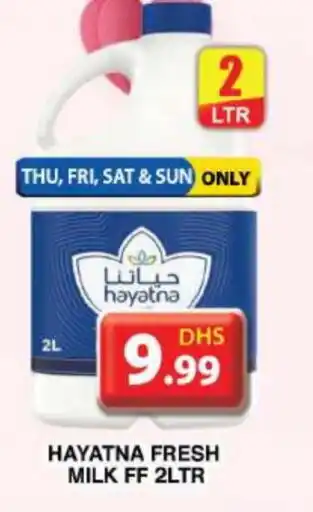 Grand Hyper Market HAYATNA Fresh Milk offer