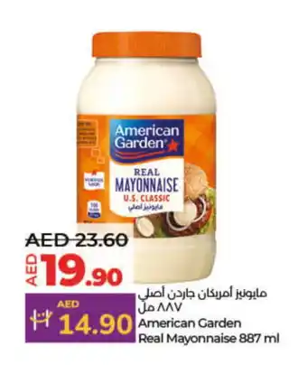 Lulu Hypermarket AMERICAN GARDEN Mayonnaise offer