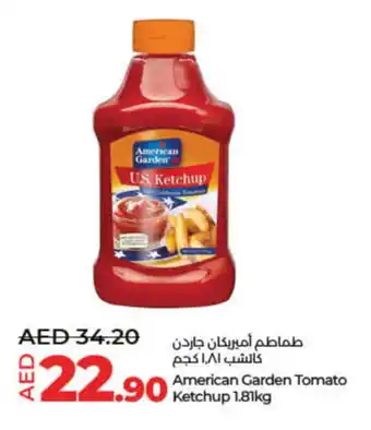 Lulu Hypermarket AMERICAN GARDEN Tomato Ketchup offer