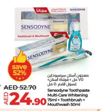 Lulu Hypermarket SENSODYNE Toothpaste offer