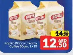 Mango Hypermarket LLC KOPIKO Coffee offer