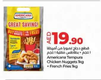 Lulu Hypermarket AMERICANA Chicken Nuggets offer