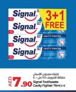 Lulu Hypermarket SIGNAL Toothpaste offer