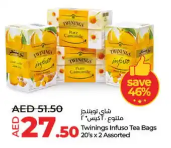 Lulu Hypermarket TWININGS Tea Bags offer