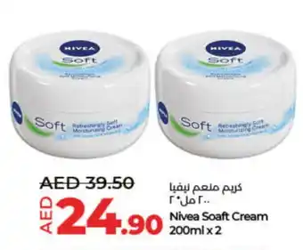 Lulu Hypermarket Nivea Face cream offer