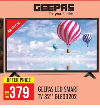 Baniyas Spike Hypermarket GEEPAS Smart TV offer