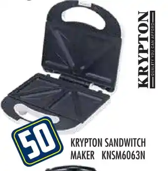 Baniyas Spike Hypermarket KRYPTON Sandwich Maker offer