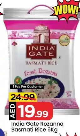 Mark & Save INDIA GATE Basmati / Biryani Rice offer