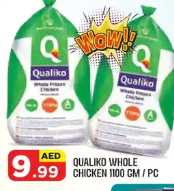 Baniyas Spike Hypermarket QUALIKO Frozen Whole Chicken offer