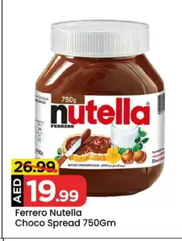 Mark & Save NUTELLA Chocolate Spread offer