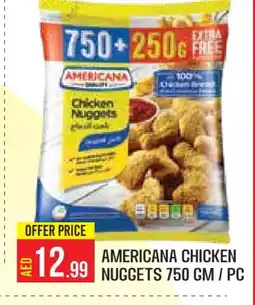 Baniyas Spike Hypermarket AMERICANA Chicken Nuggets offer