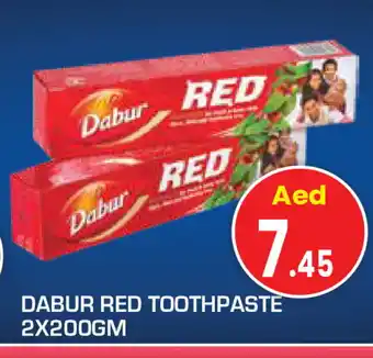 Baniyas Spike Hypermarket DABUR RED Toothpaste offer