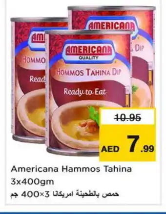 Last Chance AMERICANA Tahina & Halawa offer