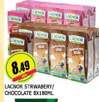 Al Madina LACNOR Flavoured Milk offer