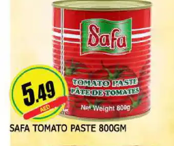 Al Madina SAFA Tomato Paste offer