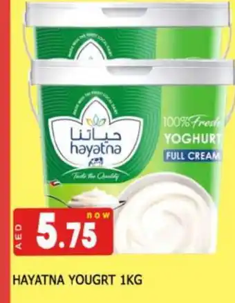 Al Madina HAYATNA Yoghurt offer