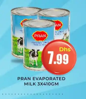 Meena Al Madina Hypermarket PRAN Evaporated Milk offer