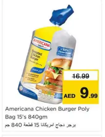 Last Chance AMERICANA Chicken Burger offer