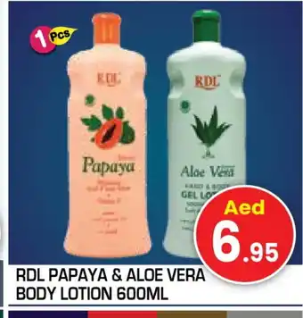 Baniyas Spike Hypermarket RDL Body Lotion & Cream offer