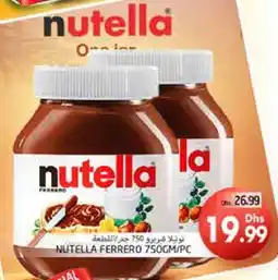 Pasons NUTELLA Chocolate Spread offer