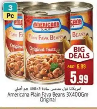 Pasons AMERICANA Fava Beans offer