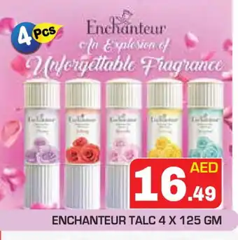 Baniyas Spike Hypermarket Enchanteur Talcum Powder offer