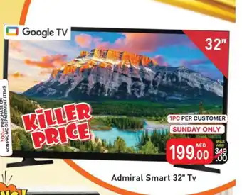 Al Madina ADMIRAL Smart TV offer