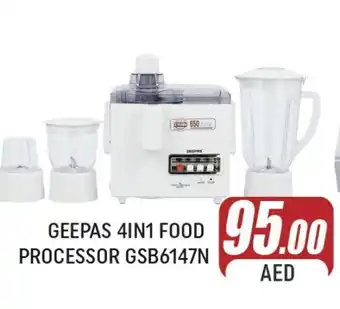 Al Madina GEEPAS Food Processor offer